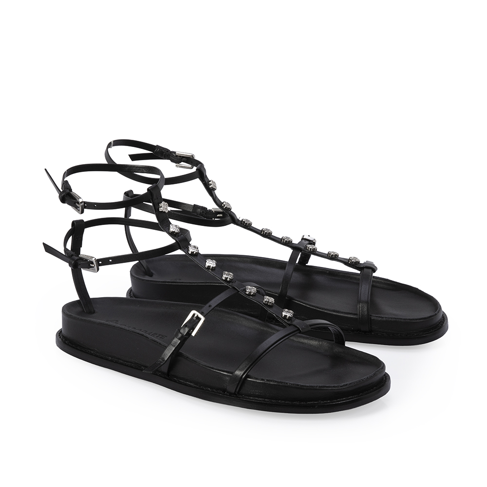 SAND&Aacute;LIA COURO PRETA image number 1