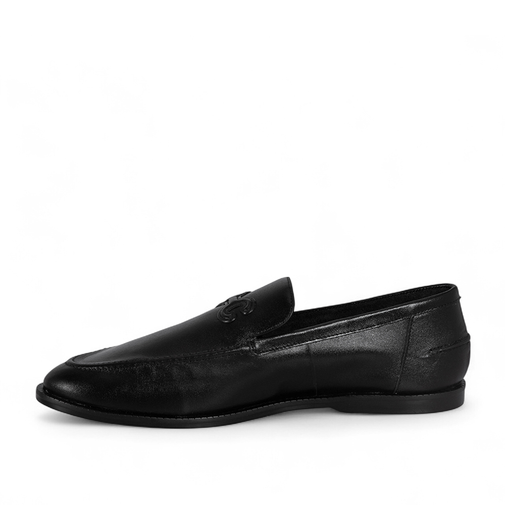 LOAFER MOCASSIM PRETO DE COURO image number 2