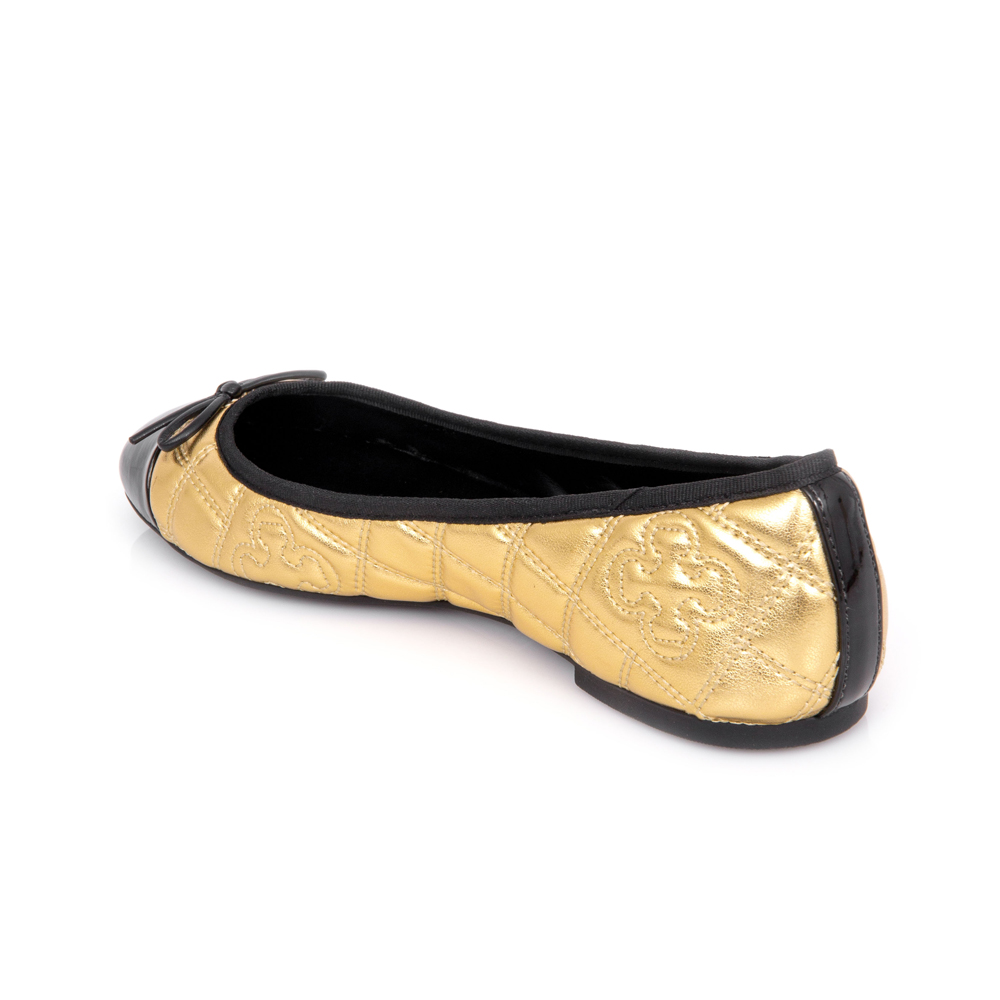 SAPATILHA DOURADA E PRETA MATELASS&Ecirc; image number 2