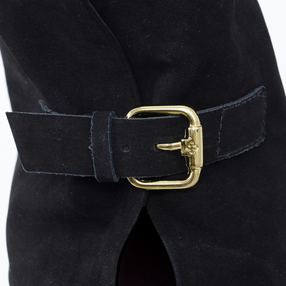 BOTA OVER PRETA COURO NOBUCK image number 3