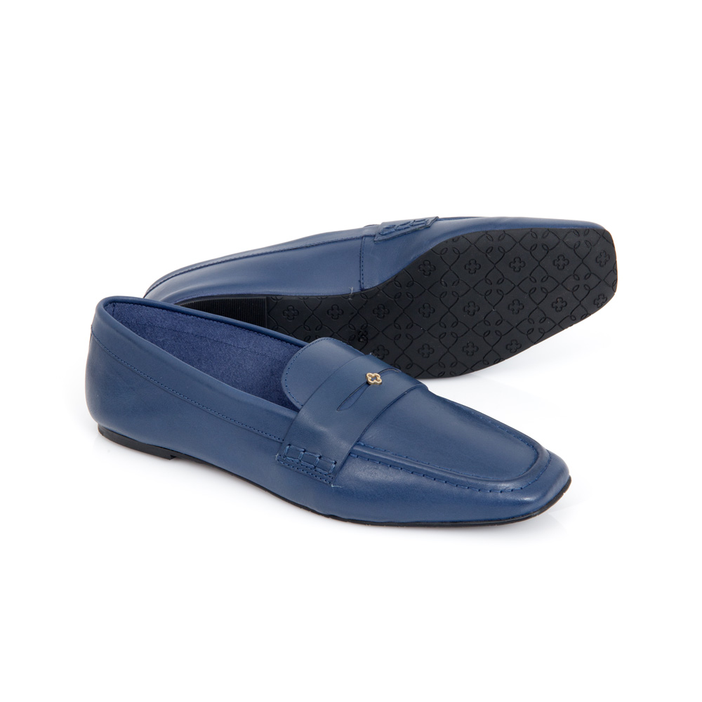 LOAFER MOCASSIM DE COURO MARINHO AZZURRO image number 3
