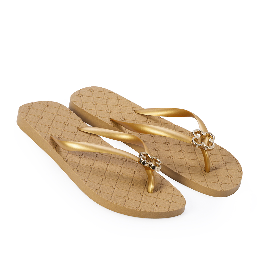 CHINELO DE DEDO DOURADO MONOGRAMA image number 1
