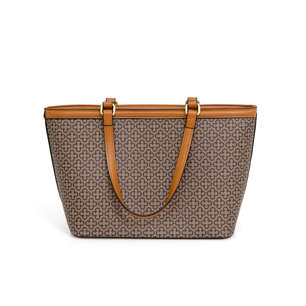 BOLSA GRANDE BEGE MONOGRAMA SHOPPER image number 2
