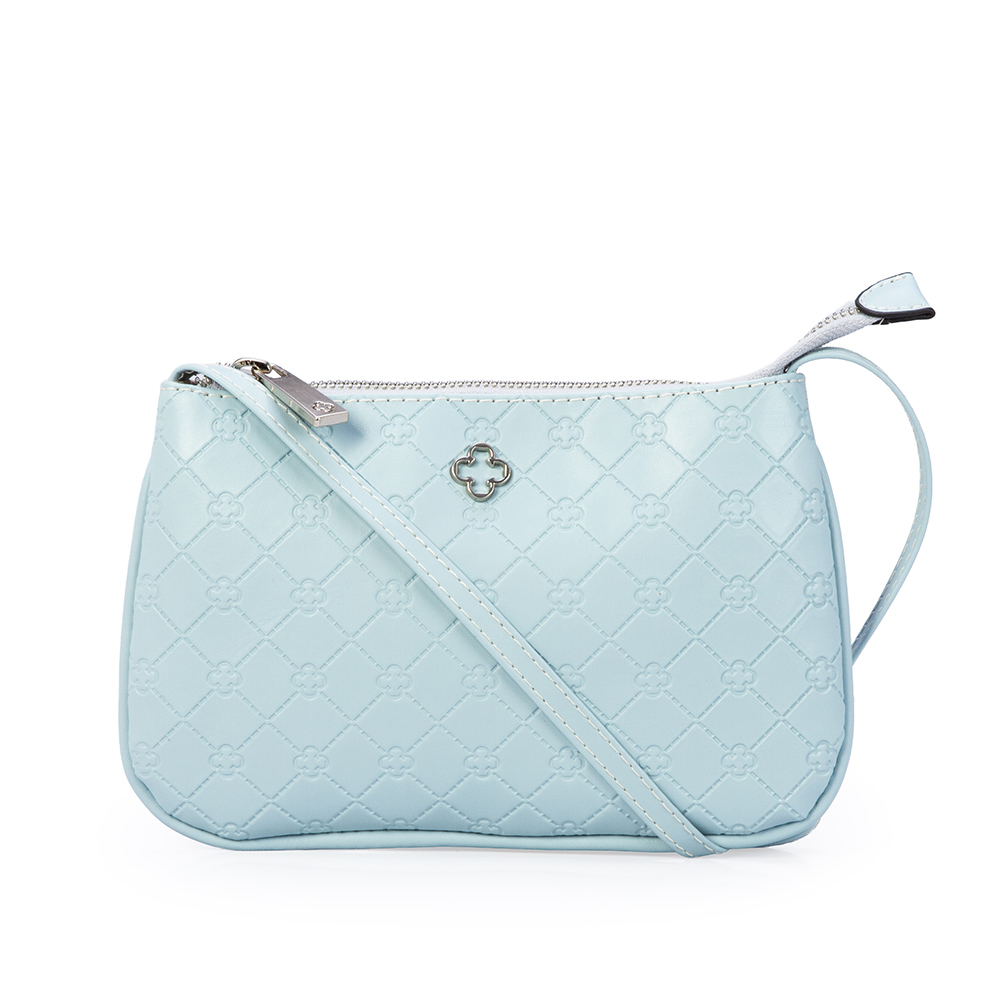 BOLSA TIRACOLO AZUL TURMALINA MONOGRAMA PIETRA image number 0