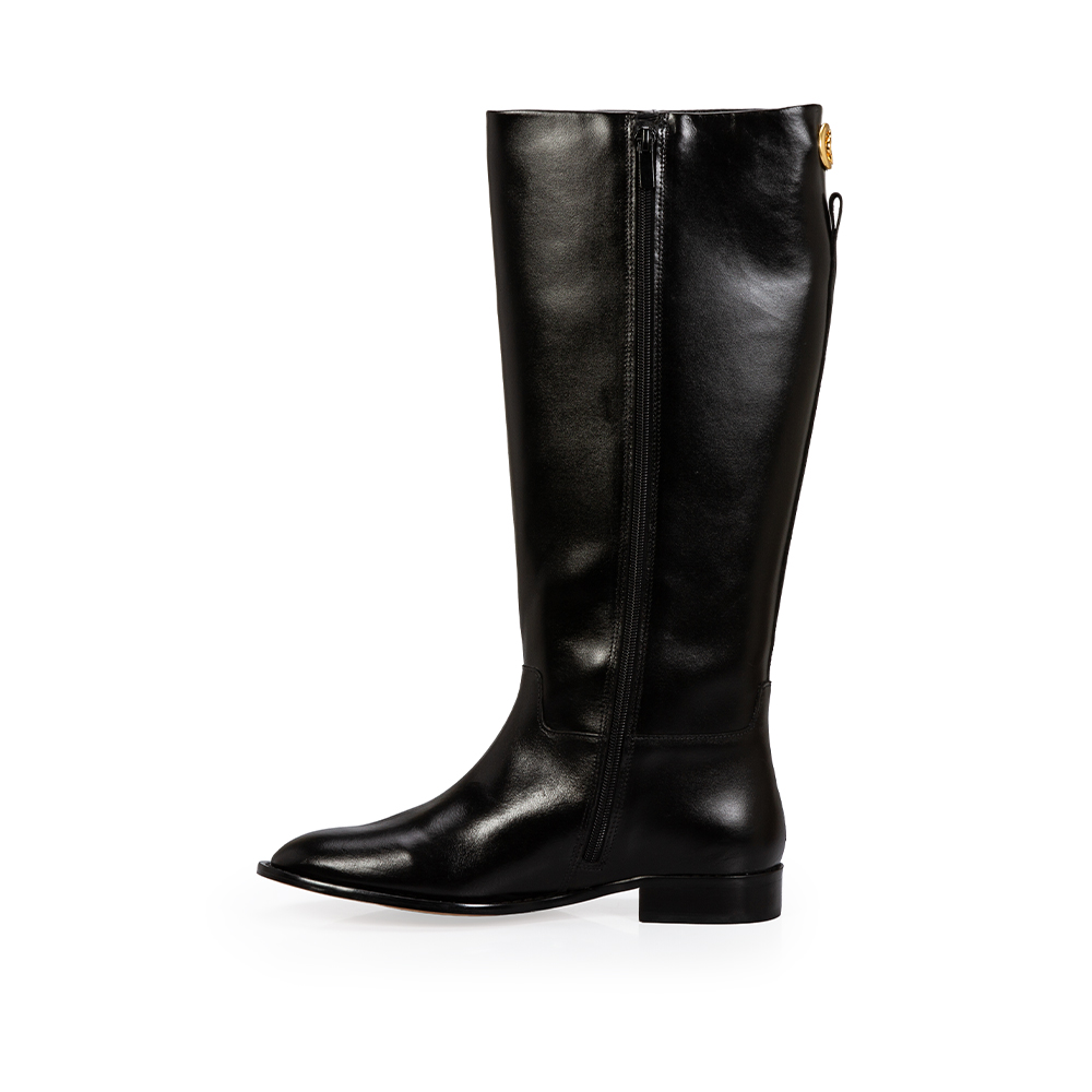 BOTA PRETA COURO CANO LONGO MONTARIA image number 2