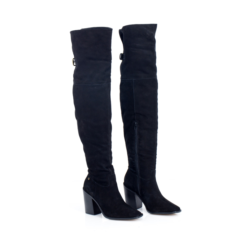 BOTA OVER PRETA COURO NOBUCK image number 1