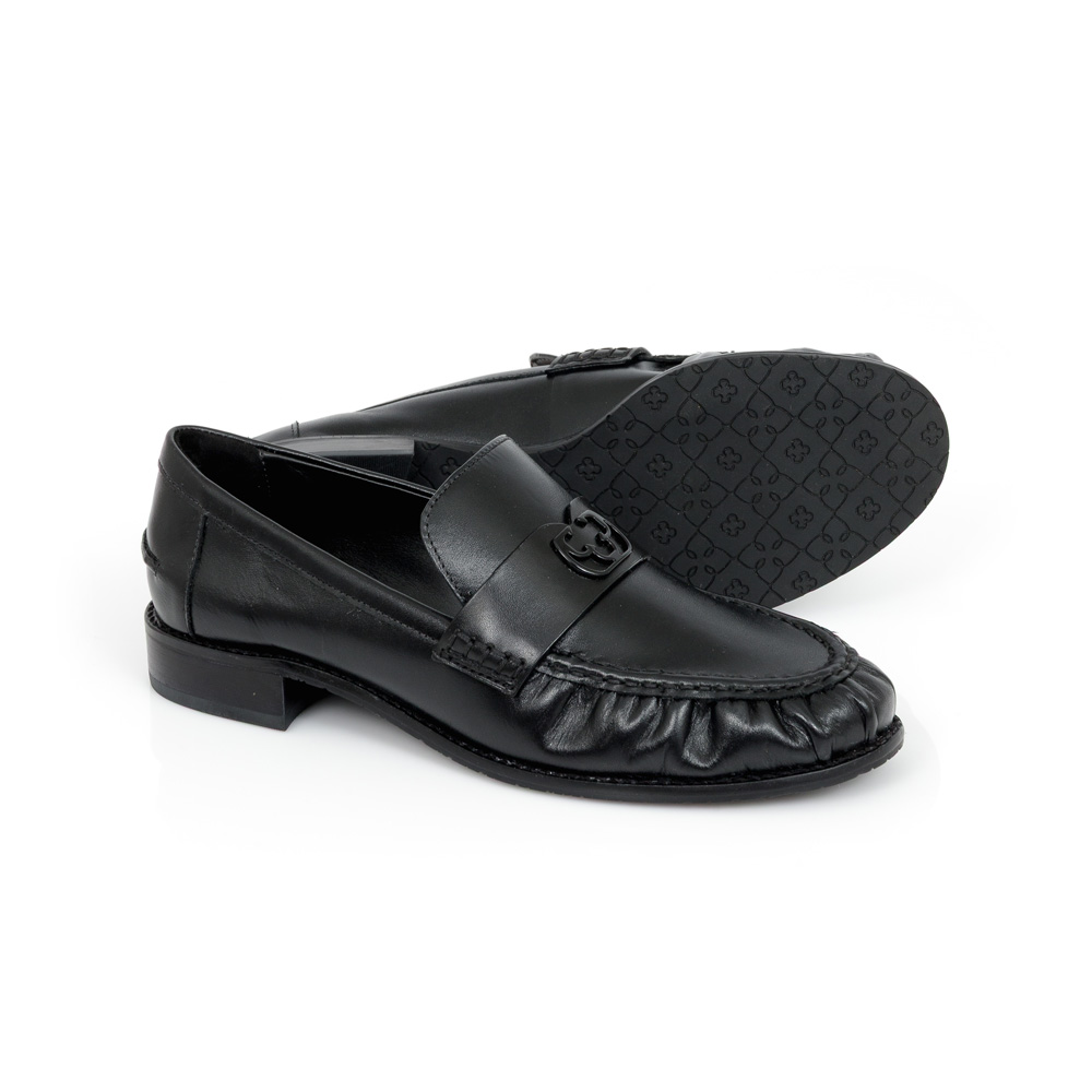 LOAFER MOCASSIM PRETO DE COURO image number 3