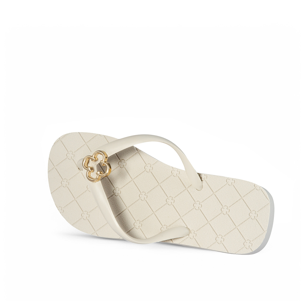 CHINELO INFANTIL BEGE VANILLA MONOGRAMA image number 2