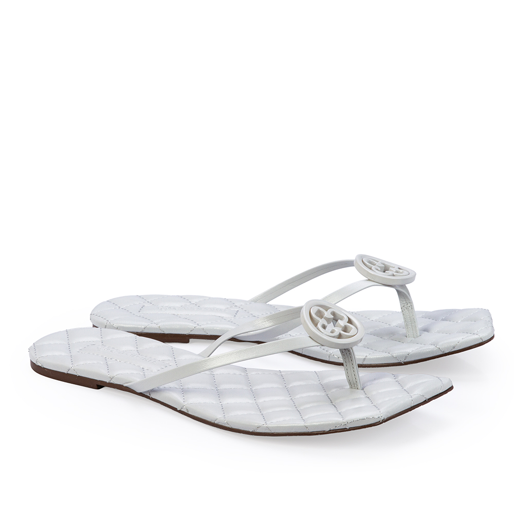 CHINELO RASTEIRO BRANCO COURO image number 1