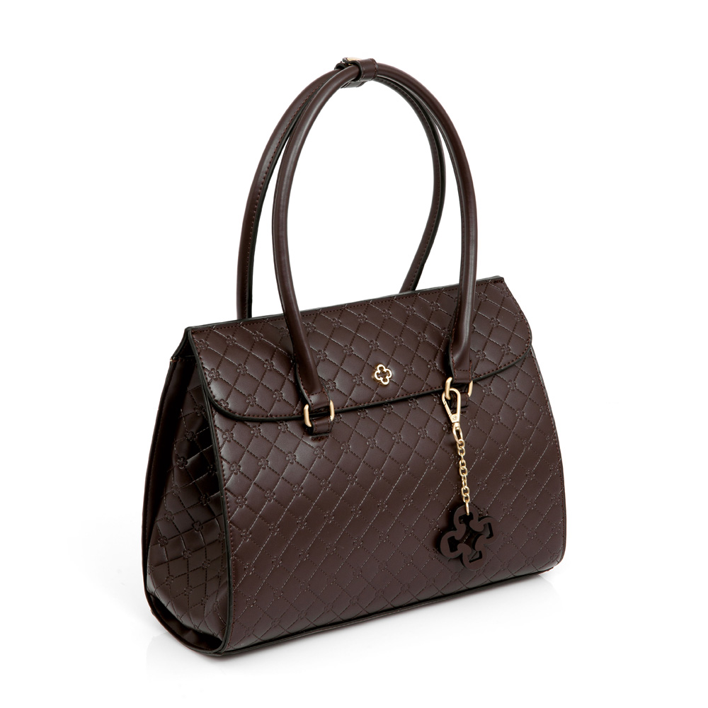 BOLSA MARROM MONOGRAMA SHOPPER image number 3