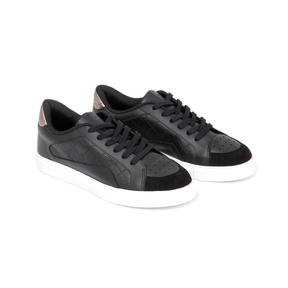 T&Ecirc;NIS FEMININO DE COURO MONOGRAMA PRETO image number 1