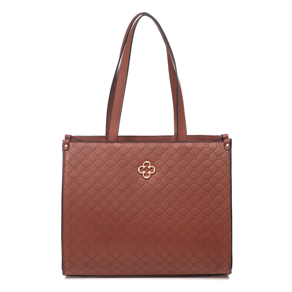 BOLSA CARAMELO CAMEL SHOPPER image number 0