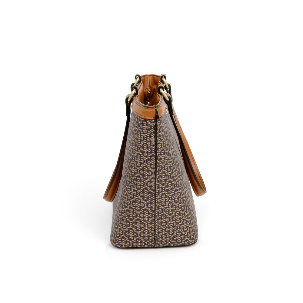 BOLSA GRANDE BEGE MONOGRAMA SHOPPER image number 3