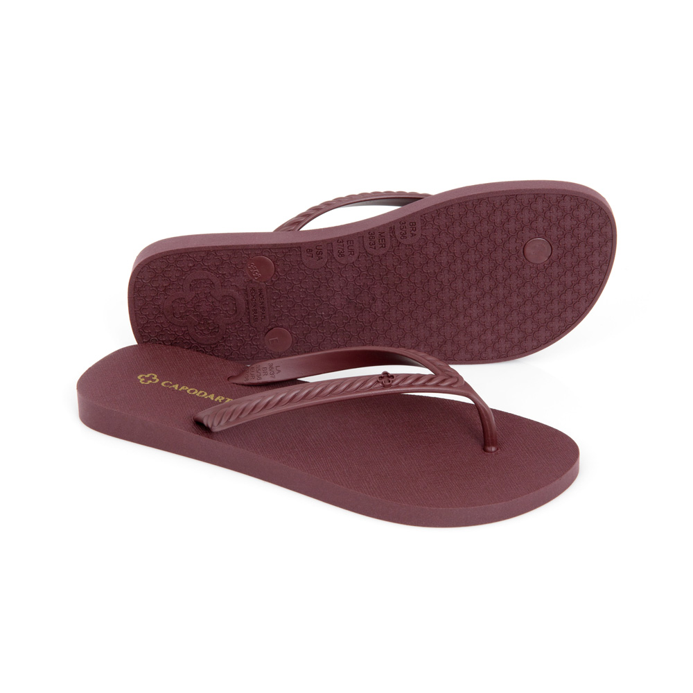 CHINELO DE DEDO BORDÔ image number 3