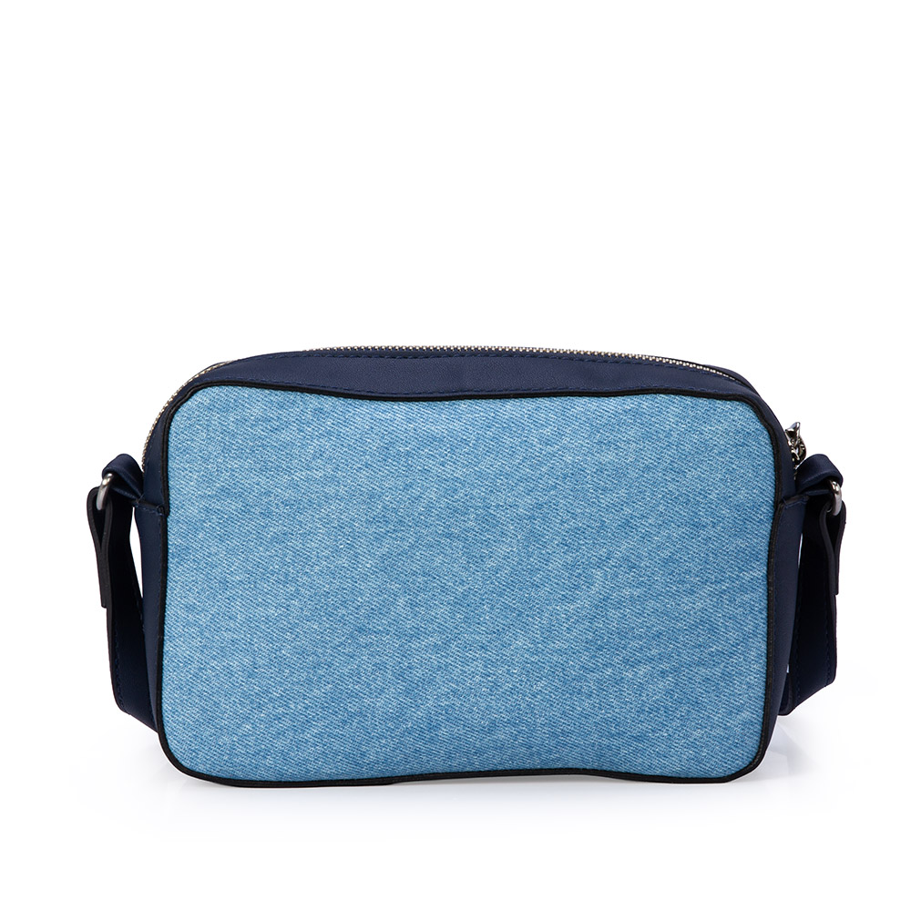 BOLSA TIRACOLO PEQUENA DENIM SHOULDER BAG image number 2