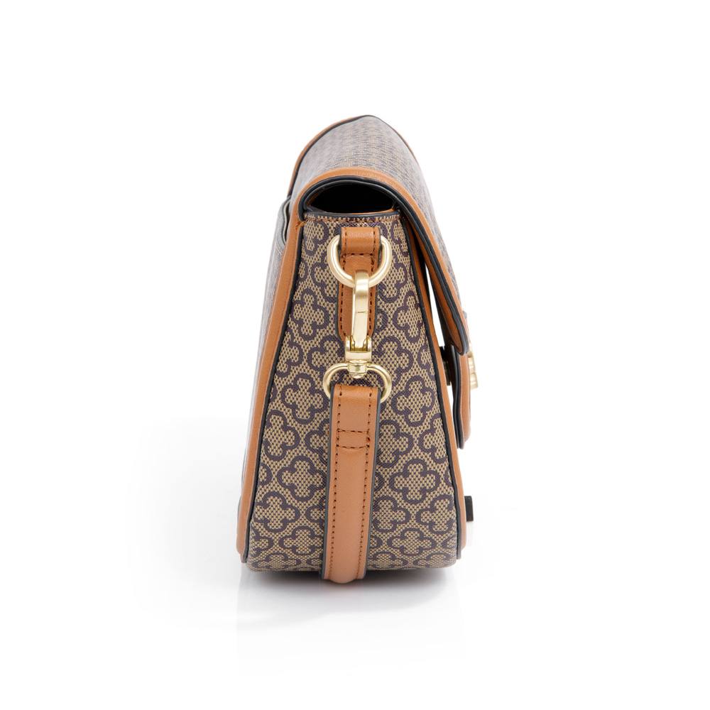 BOLSA SHOULDER BAG CARAMELO MONOGRAMA ALÇA GORGURÃO image number 3