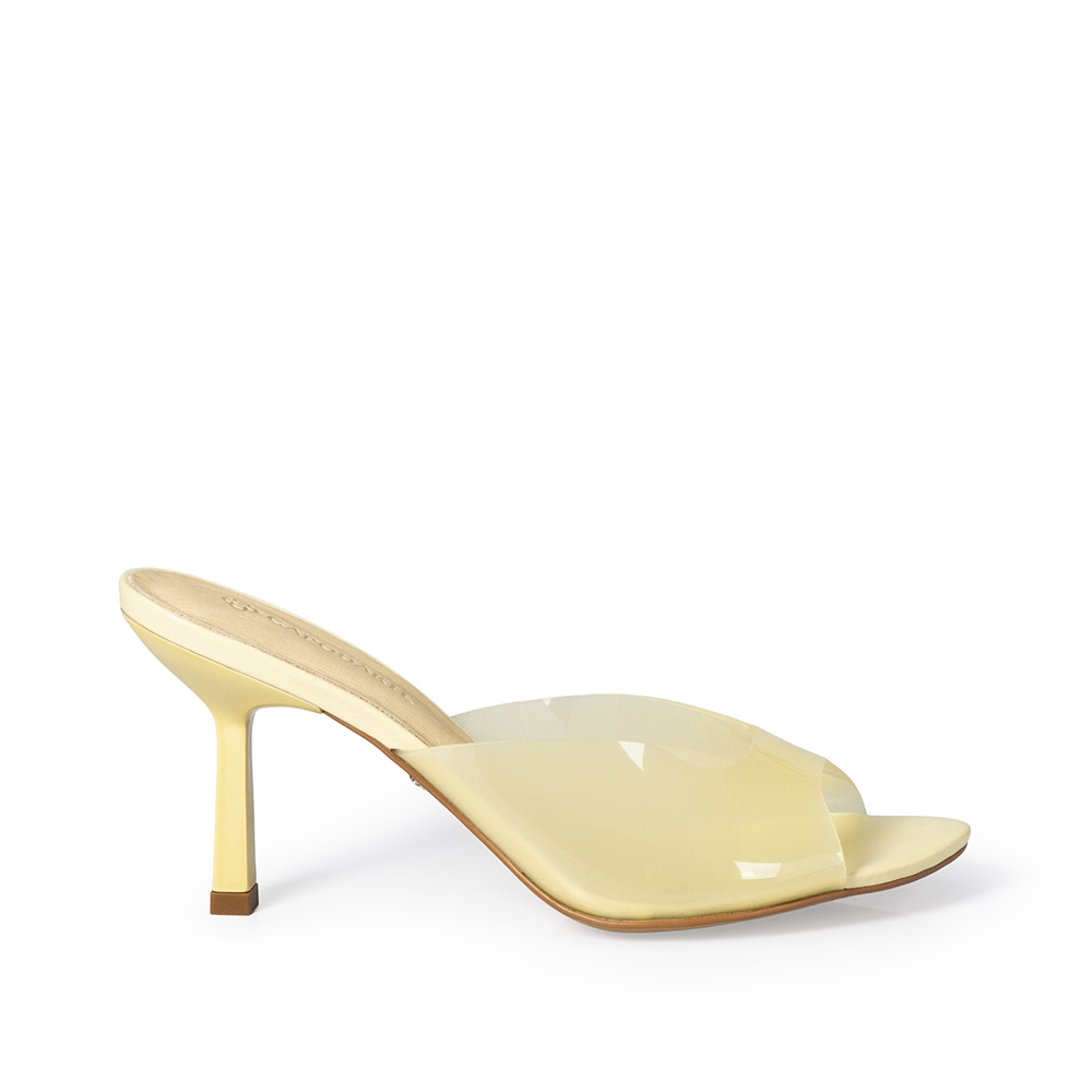 MULE SALTO ALTO CREME BRULLE image number 0