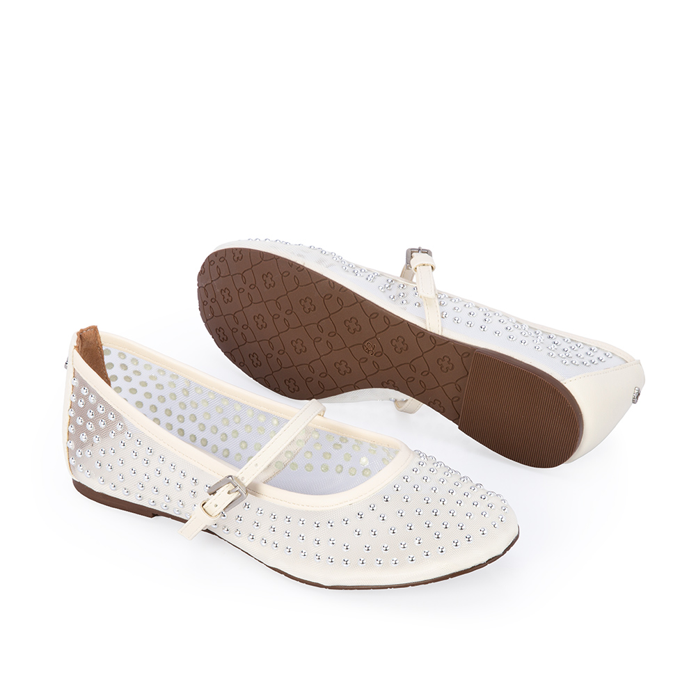 SAPATILHA INFANTIL TELA OFF WHITE TIRA FIVELA image number 3