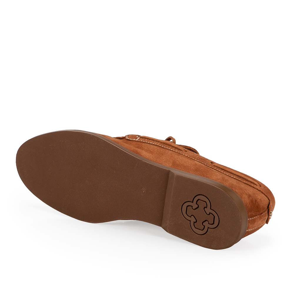 LOAFER MOCASSIM MARROM COURO NOBUCK image number 3
