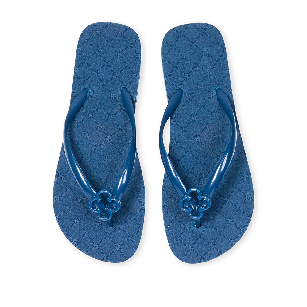 CHINELO DE DEDO MONOGRAMA AZUL DENIM image number 4