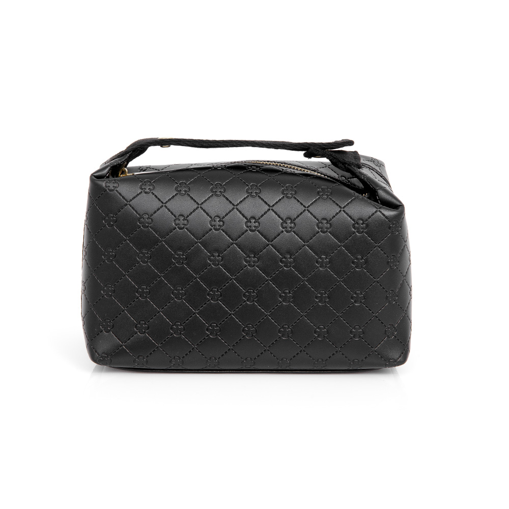 NÉCESSAIRE FEMININA PRETA MONOGRAMA image number 0