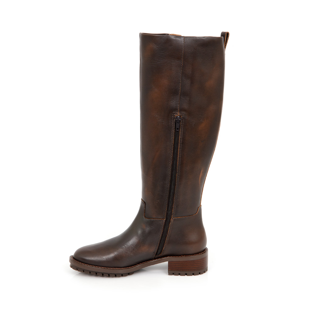 BOTA MONTARIA MARROM TOBACCO DE COURO image number 3