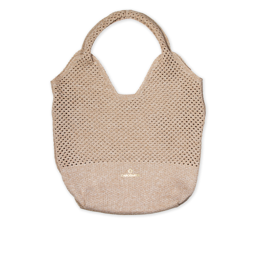 KIT CHINELO SLIDE NUDE + BOLSA KNIT MESCLADO image number 4