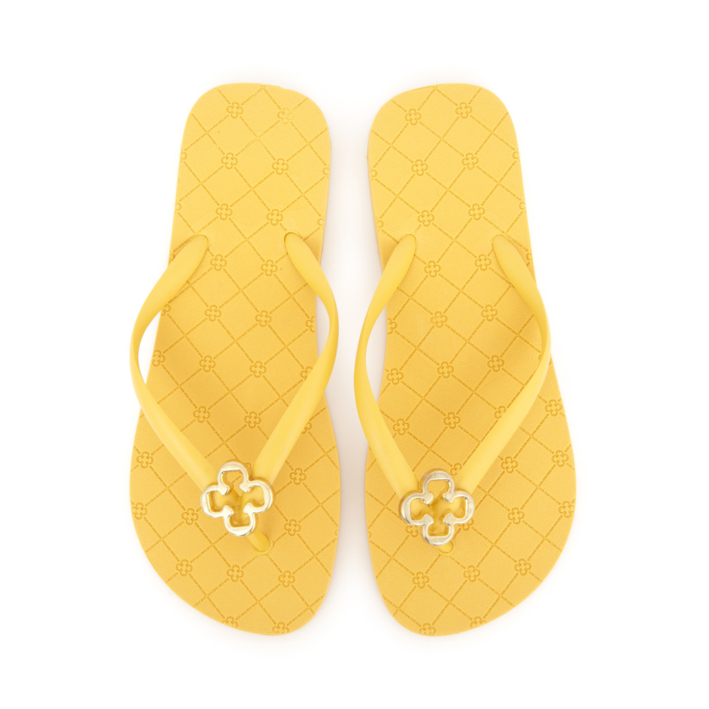 CHINELO DE DEDO MONOGRAMA AMARELO DAMASCO image number 4