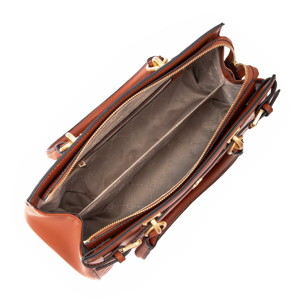 BOLSA GRANDE SHOPPER CARAMELO TAG image number 4
