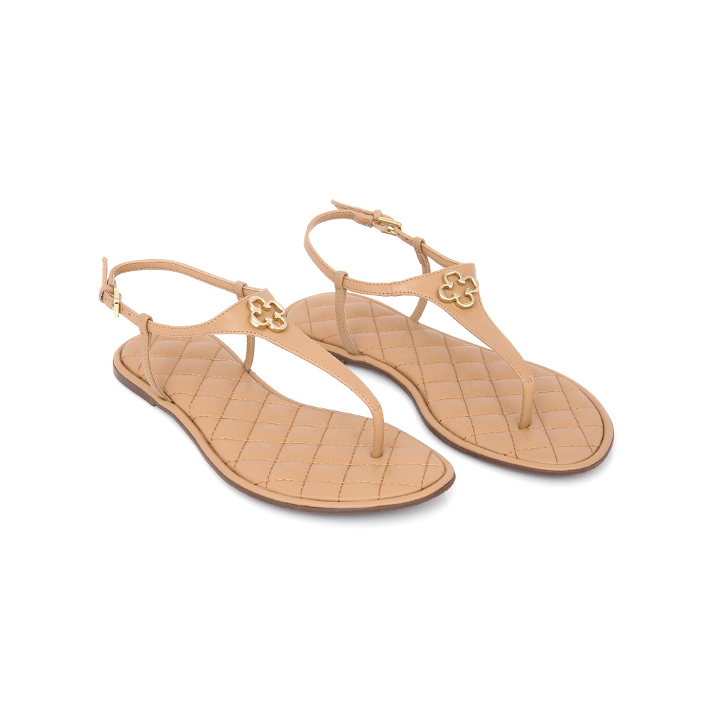 SAND&Aacute;LIA RASTEIRA BEGE MATELASS&Ecirc; image number 1