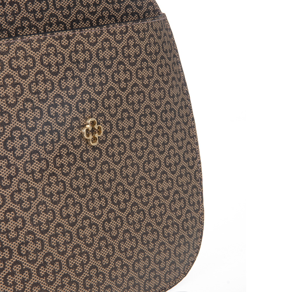 PORTA LIXO PARA CARRO BEGE MONOGRAMA image number 4