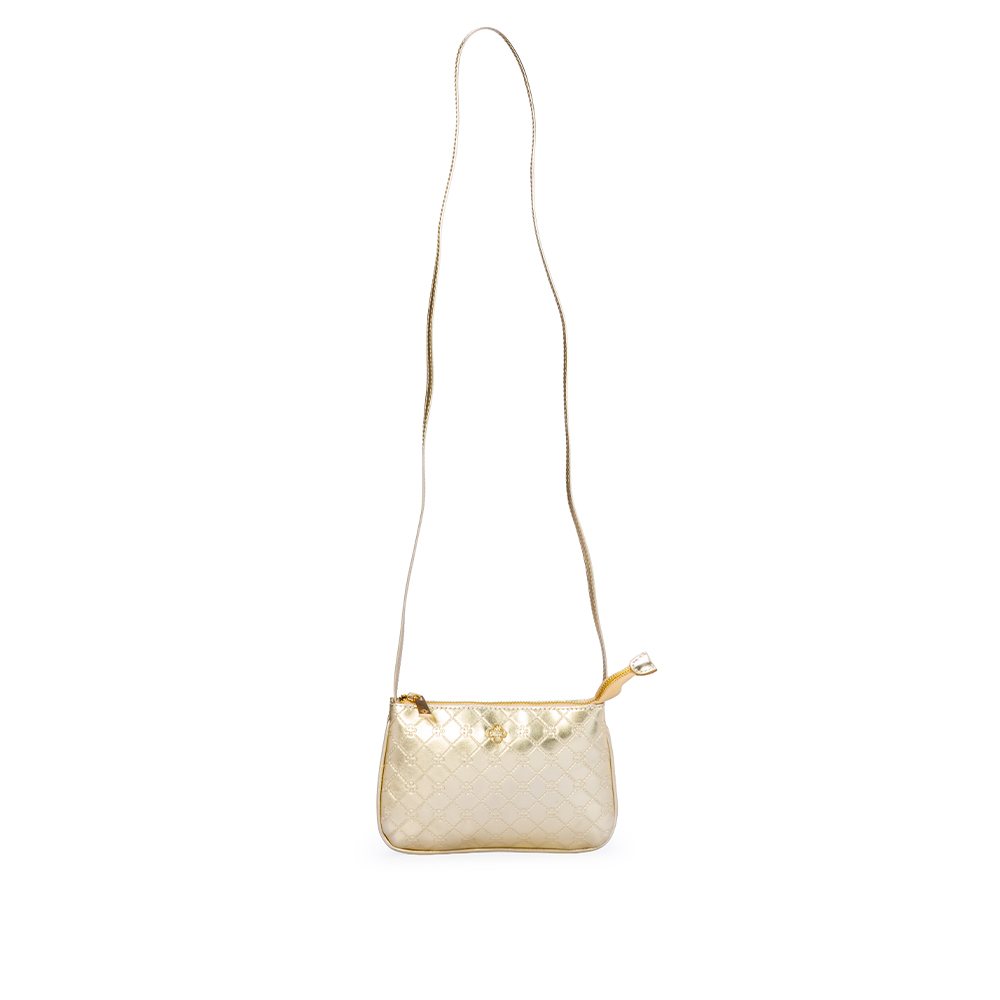 BOLSA TIRACOLO DOURADA MONOGRAMA SHOULDER BAG image number 1