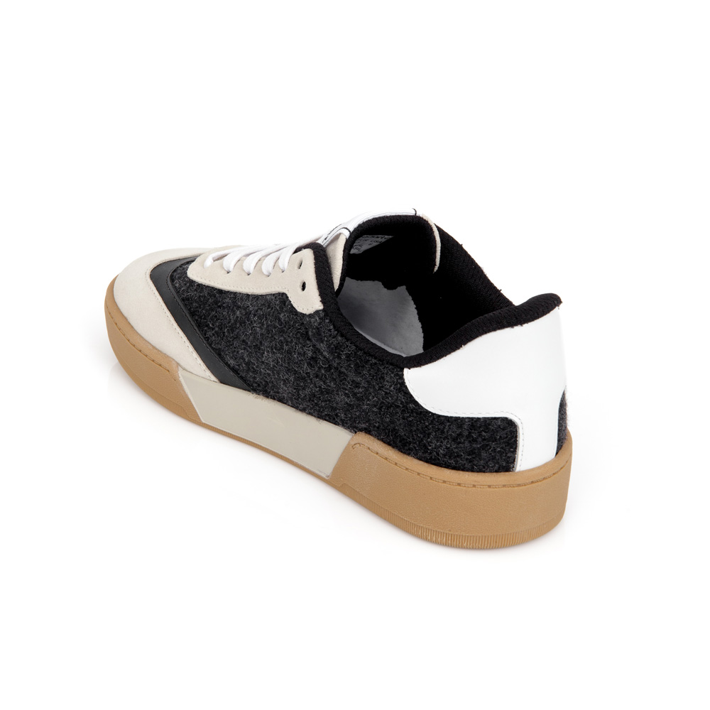 T&Ecirc;NIS DE COURO PRETO AMARRA&Ccedil;&Atilde;O FEMININO image number 2