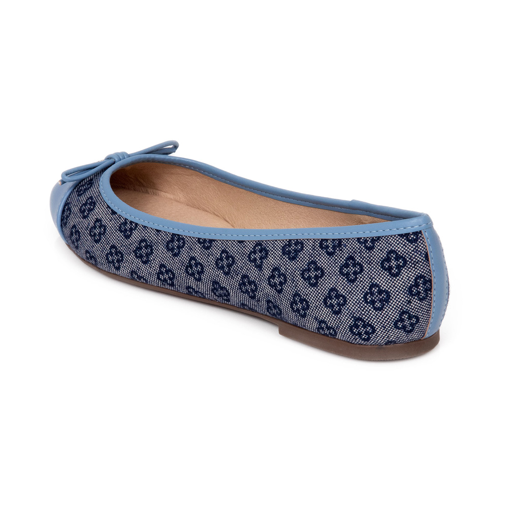 SAPATILHA JEANS AZUL CHIARO MONOGRAMA image number 2