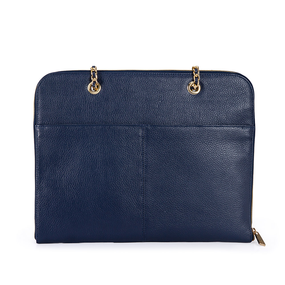 PASTA NOTEBOOK MARINHO AZZURRO DE COURO image number 2