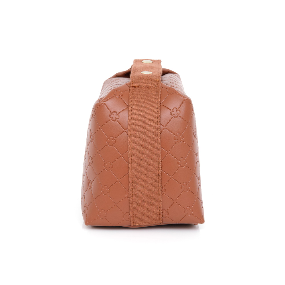 NÉCESSAIRE FEMININA CARAMELO MONOGRAMA image number 1