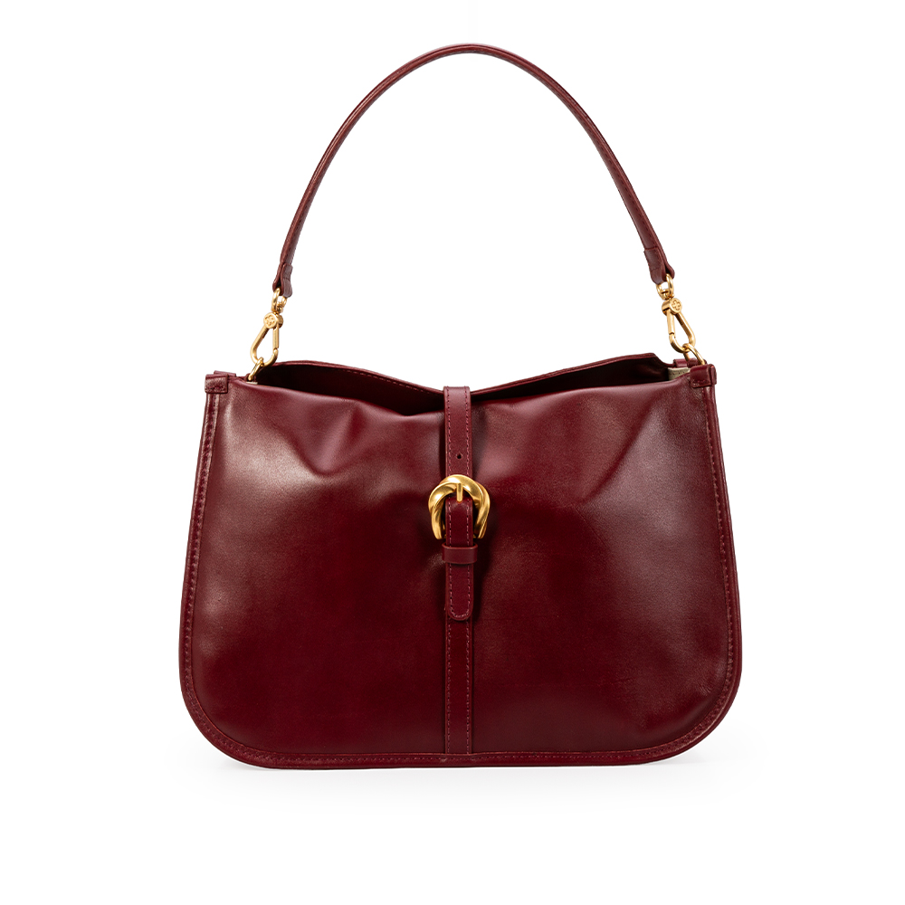BOLSA COURO HOBO AMARONE image number 0
