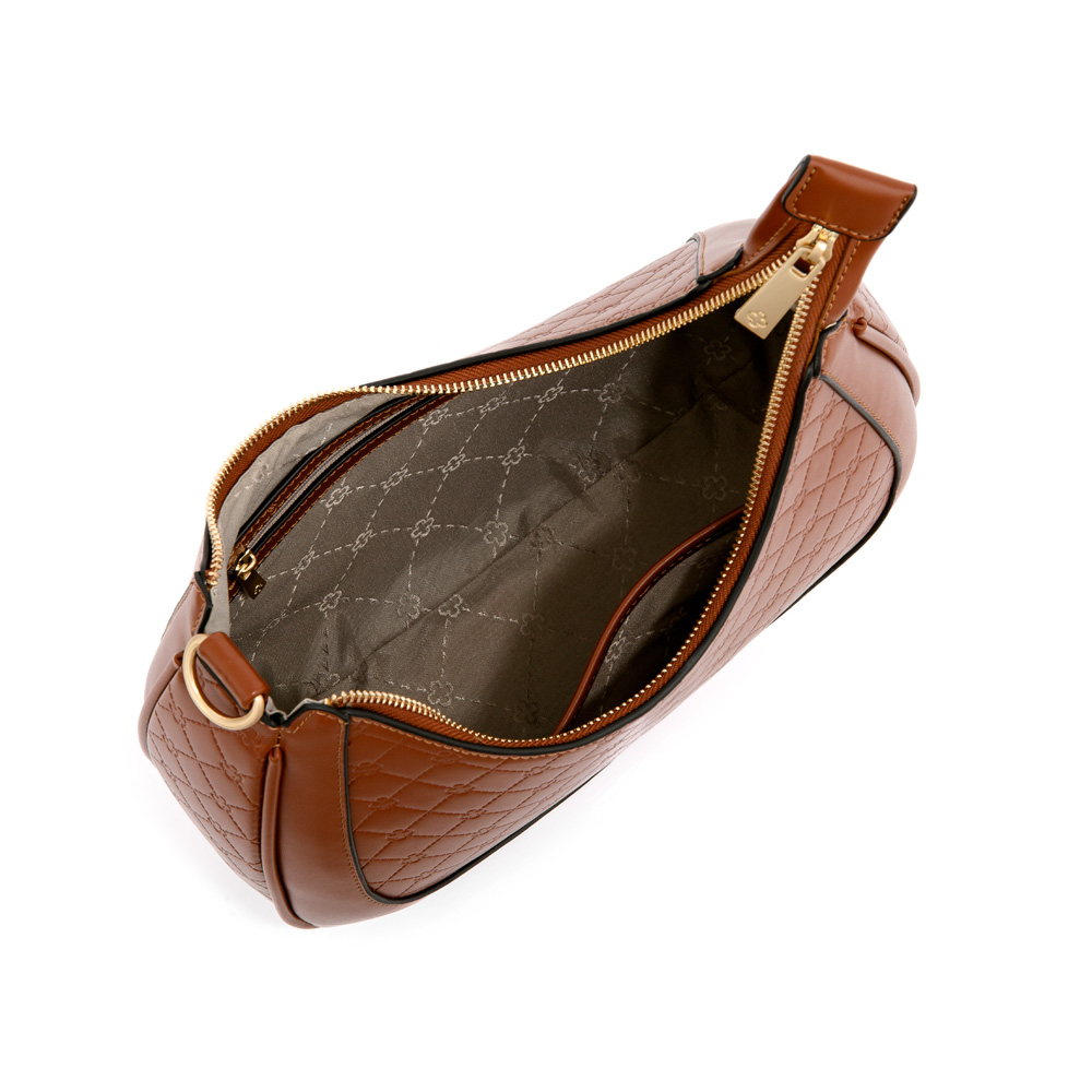 BOLSA CARAMELO MONOGRAMA HOBO image number 4