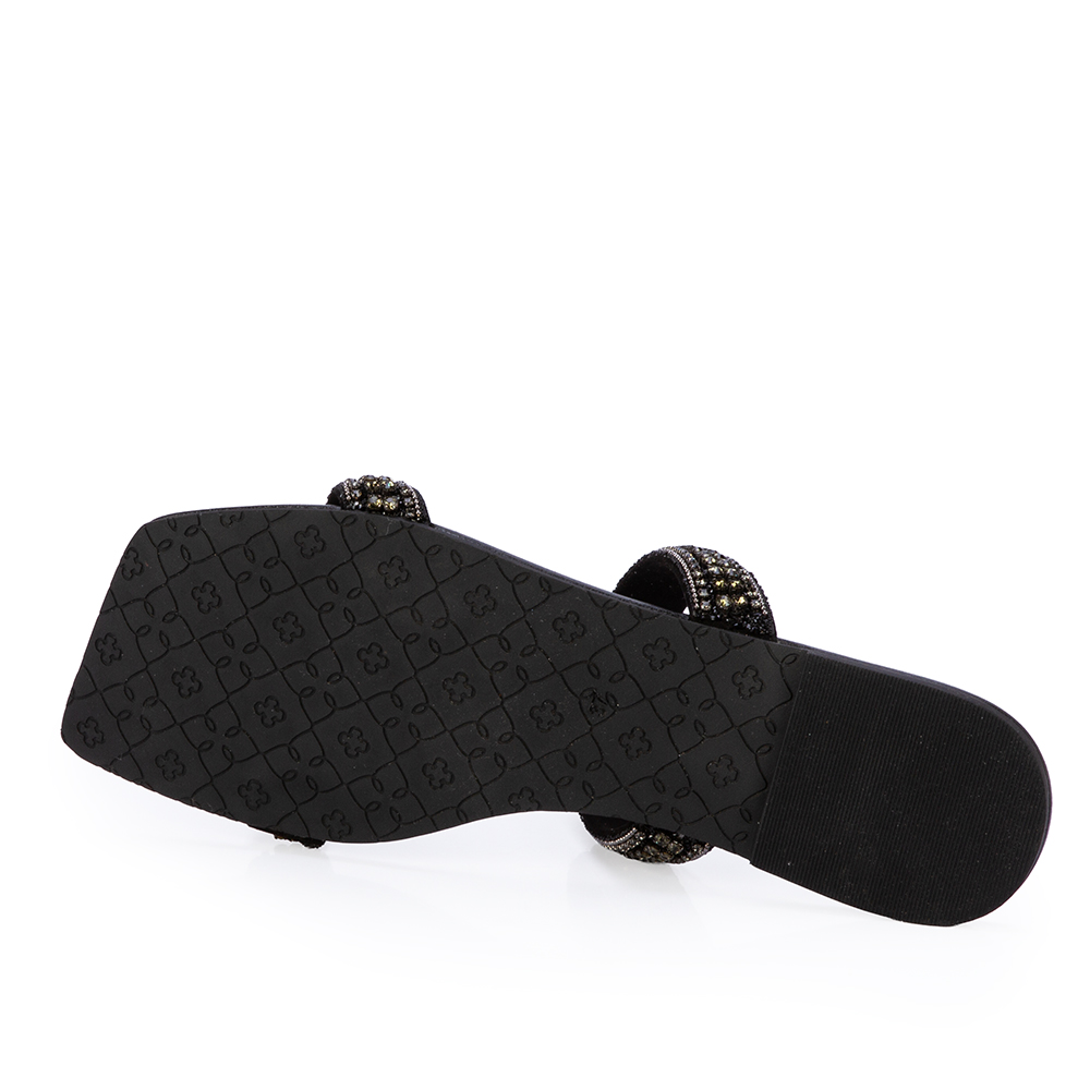 CHINELO RASTEIRO PRETO MALHA DIAMOND image number 3