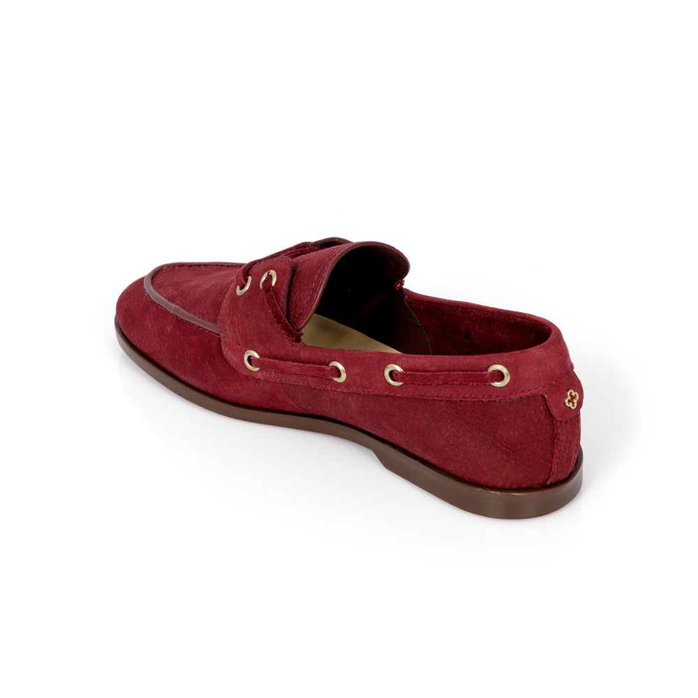 LOAFER MOCASSIM BORGONHA COURO NOBUCK image number 2