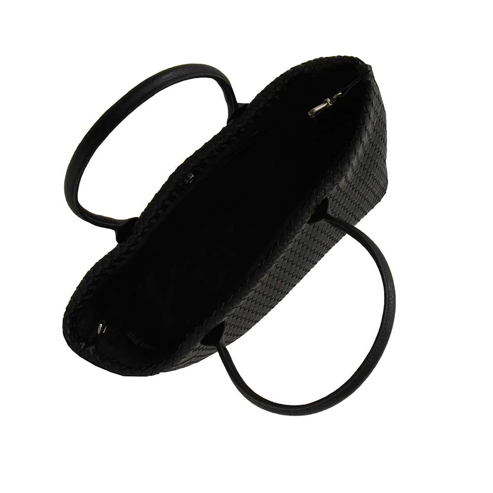 BOLSA GRANDE SHOPPER PRETA TRESS&Ecirc; image number 4