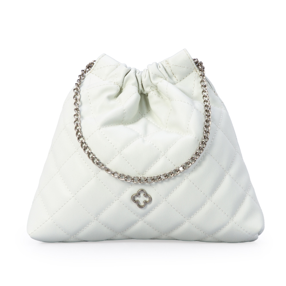 BOLSA INFANTIL BRANCA DUNA MATELASS&Ecirc; HOBO image number 1