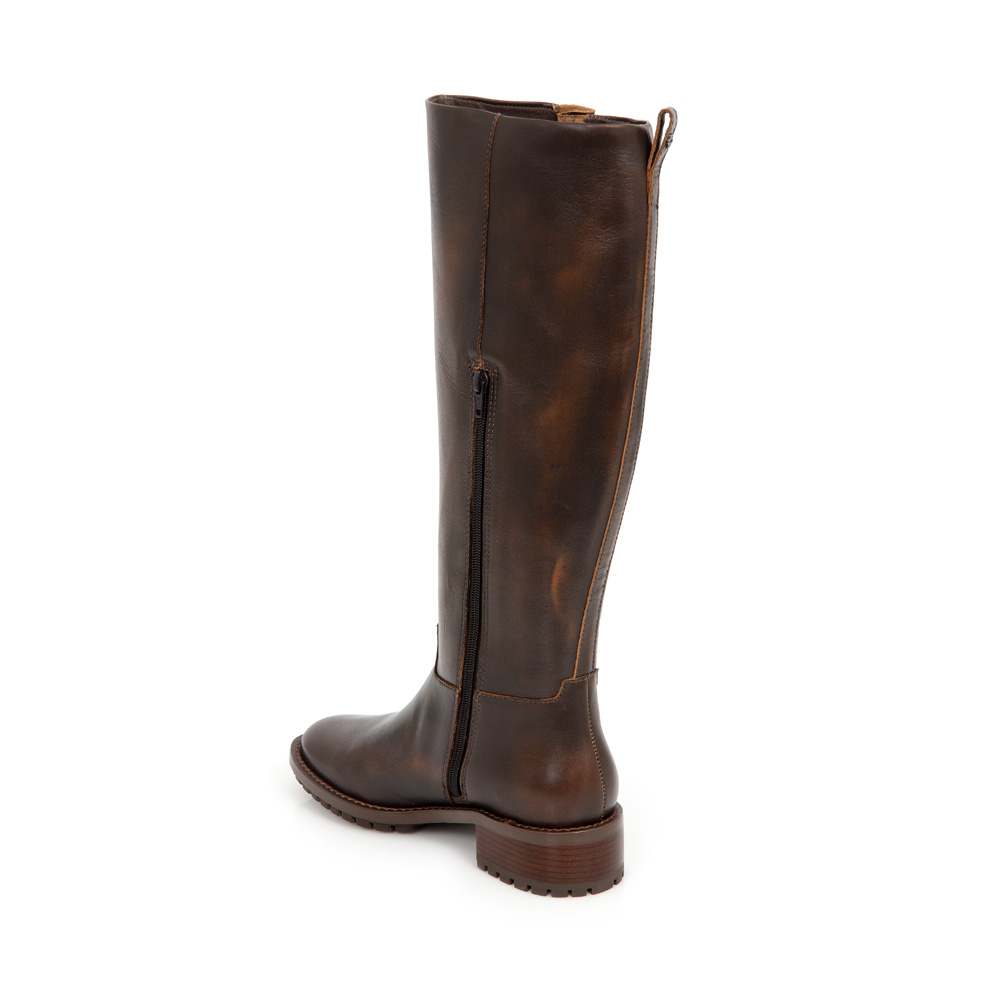 BOTA MONTARIA MARROM TOBACCO DE COURO image number 2