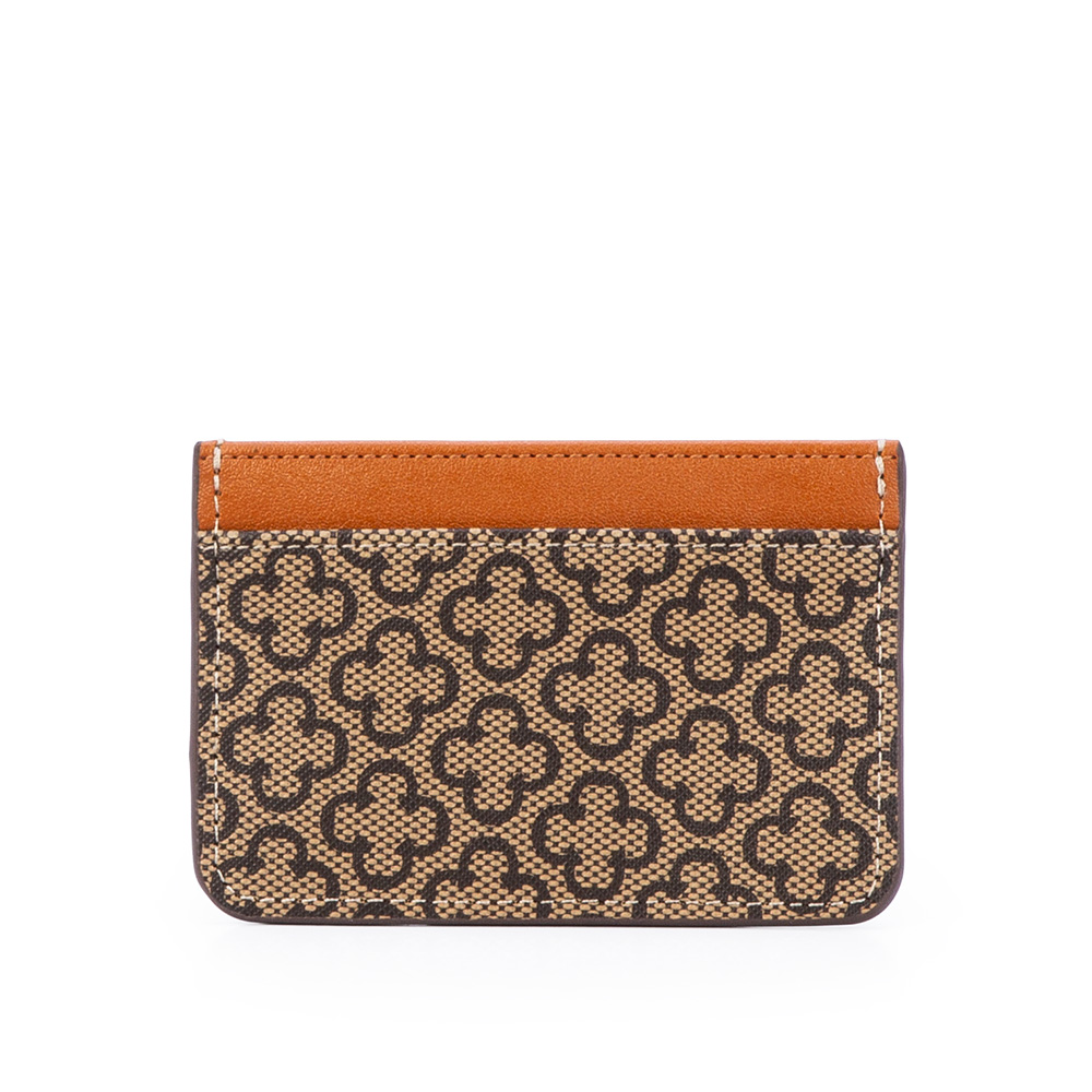 KIT CHAVEIRO + PORTA CART&Atilde;O CARAMELO MONOGRAMA image number 2