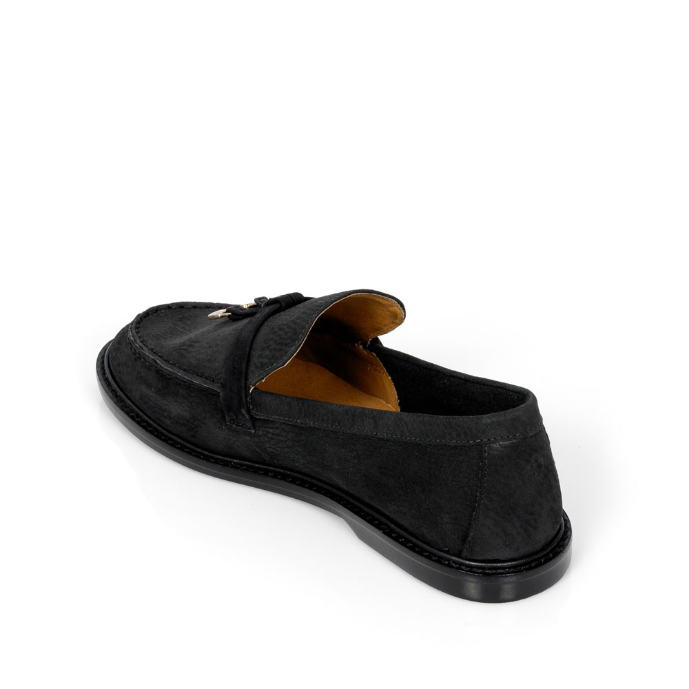 LOAFER MOCASSIM PRETO COURO NOBUCK image number 2