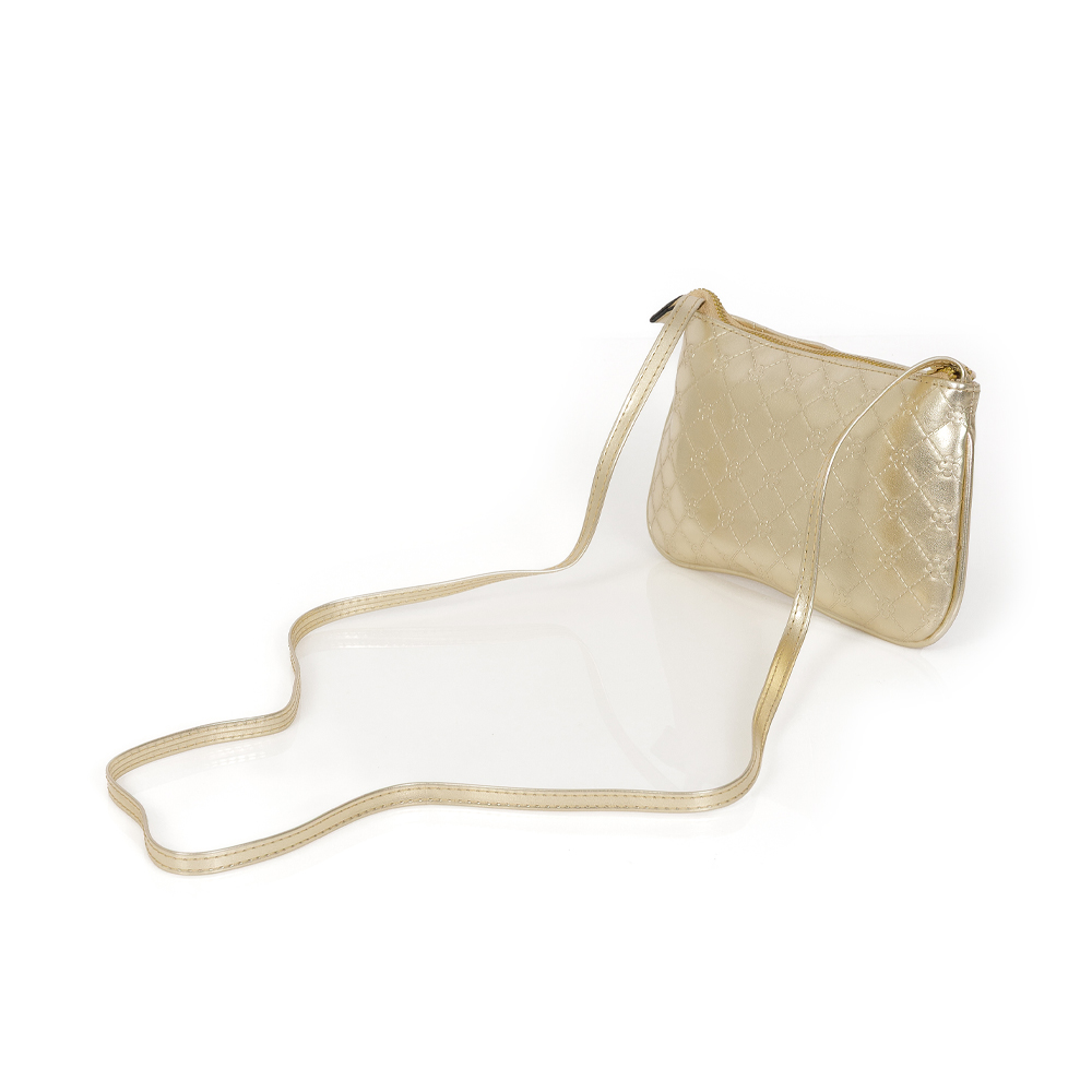 BOLSA SHOUDER BAG TIRACOLO DOURADA MONOGRAMA PIETRA image number 2