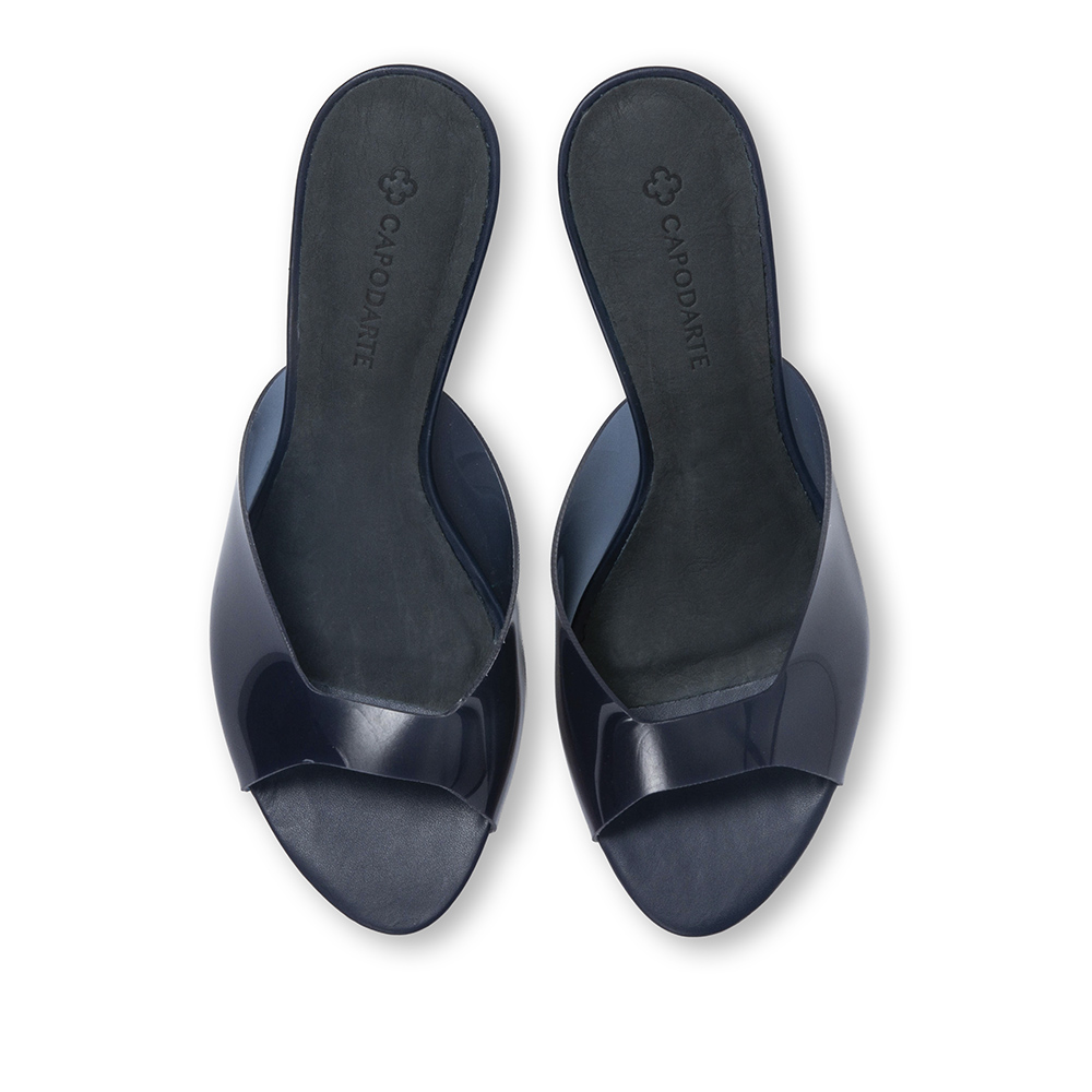 MULE SALTO ALTO AZUL MARINHO image number 4