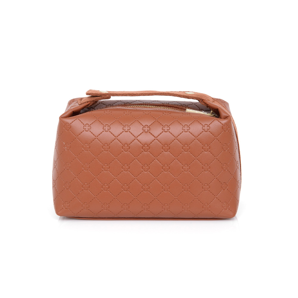 NÉCESSAIRE FEMININA CARAMELO MONOGRAMA image number 3