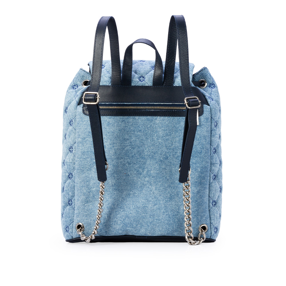 MOCHILA FEMININA MARINHO AZZURRO MONOGRAMA image number 2