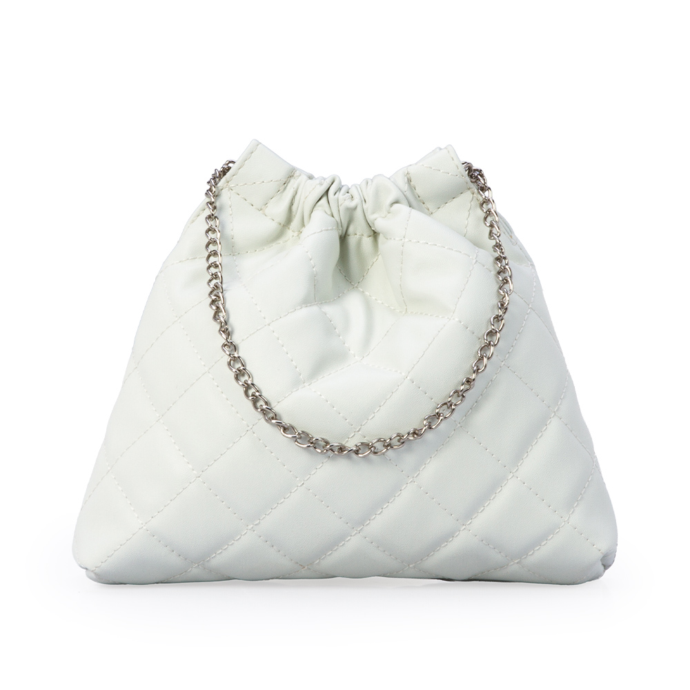 BOLSA INFANTIL BRANCA DUNA MATELASS&Ecirc; HOBO image number 2